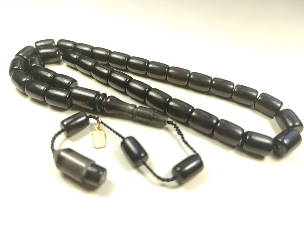 Mesut Elma Usta Eseri̇ İmzalı Kondüsyon Hari̇kası Sıkma Kehri̇bar küçük resim 3