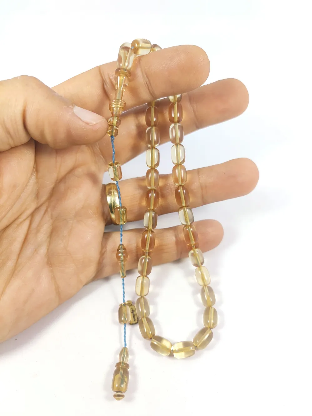 Ayhan Turan Usta Eseri̇ 0.6 Mm Deli̇m Halkalı İmame Tam El Boy Alman Zar küçük resim 5