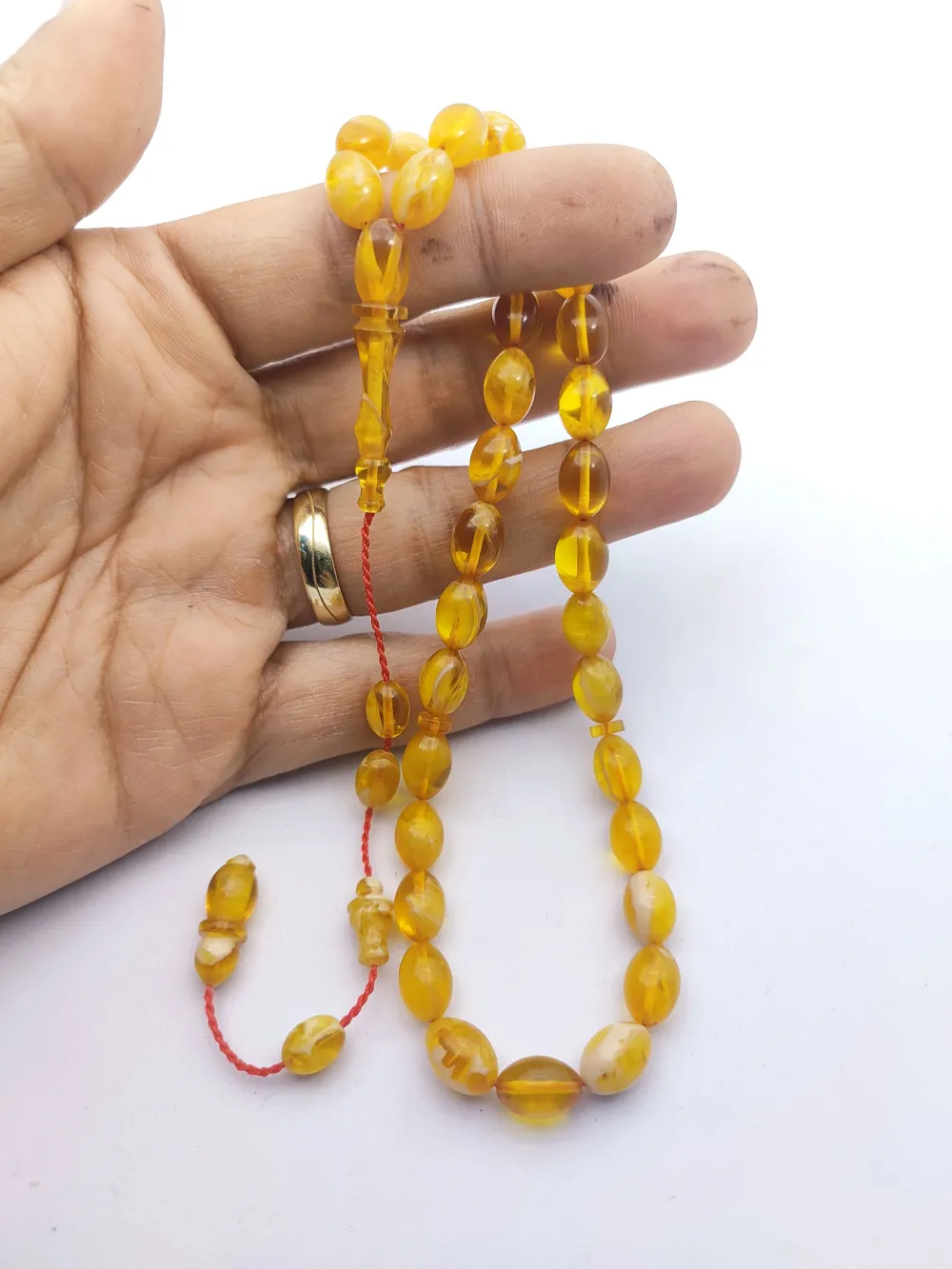 Ahmet Eryılmaz Usta Eseri̇ 0.6 Deli̇m Çi̇ft Ci̇lalı Alman Sıkma Kehri̇bar küçük resim 5