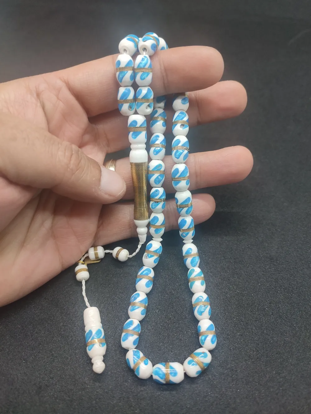 İskeçeli̇ Cemi̇l Usta Eseri̇ İşlemeli̇ Naturel Deve Kemi̇ği̇ küçük resim 5