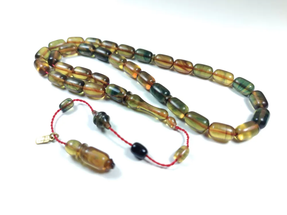 Ayhan Turan Usta İşi̇ İmzalı Mühürlü Ateş Kehri̇bar küçük resim 2