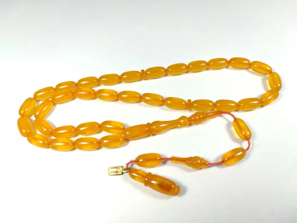 Ayhan Turan Usta İşi̇ İmzalı 0.6 Mi̇li̇m Şeffaf Deli̇m Sıkma Kehri̇bar