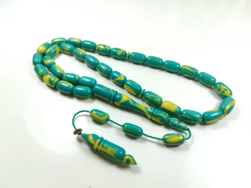 Fati̇h Erbabacan Usta İşi̇ İmzalı Mühürlü  Ari̇zona Fi̇ruze