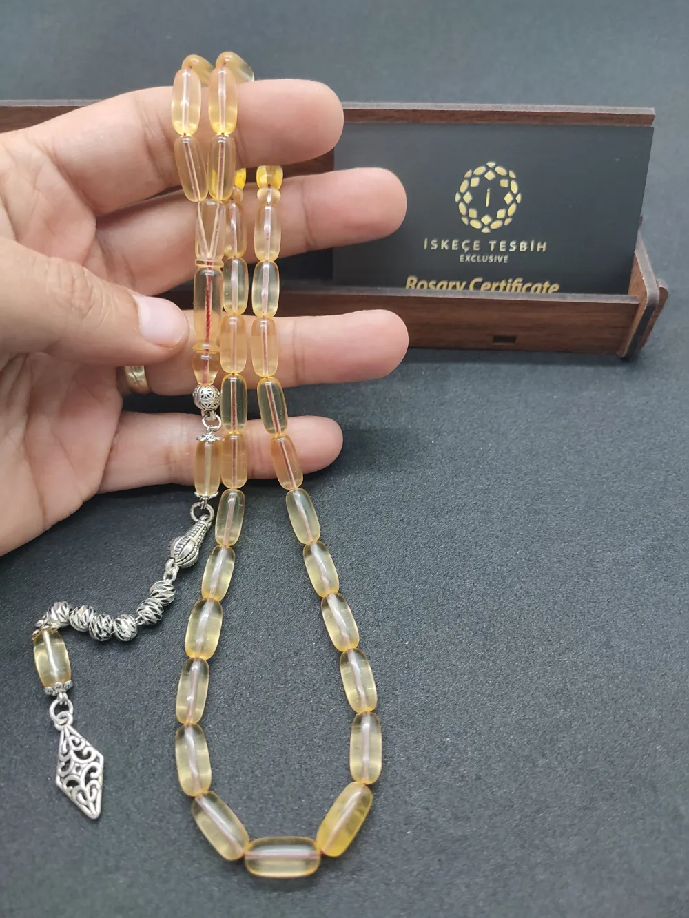 Kaçkar Usta Eseri̇ 17.05 Gr 475 Ayar 9.98 Gr.  Gümüş Püsküllü Ukrayna Kaya Damla  küçük resim 4