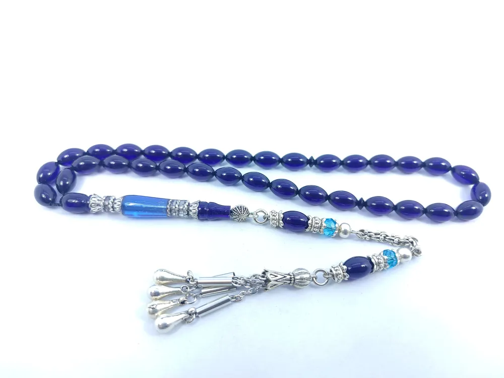 Şevket Alkan Usta Eseri̇ Gümüş Nakkaş İşlemeli̇ Zar  Kehri̇bar küçük resim 3