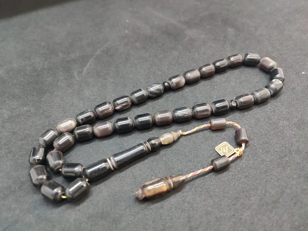 İskeçeli̇ Cemi̇l Usta Eseri̇ Naturel  Bufalo Boynuzu