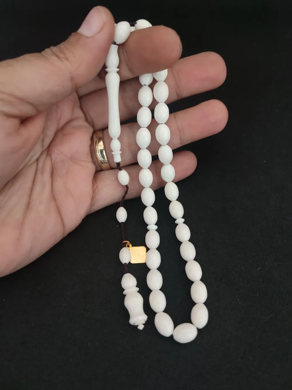 İskeçeli̇ Cemi̇l Usta Eseri̇ Mevlevi̇ Model Deve Kemi̇ği̇ küçük resim 5