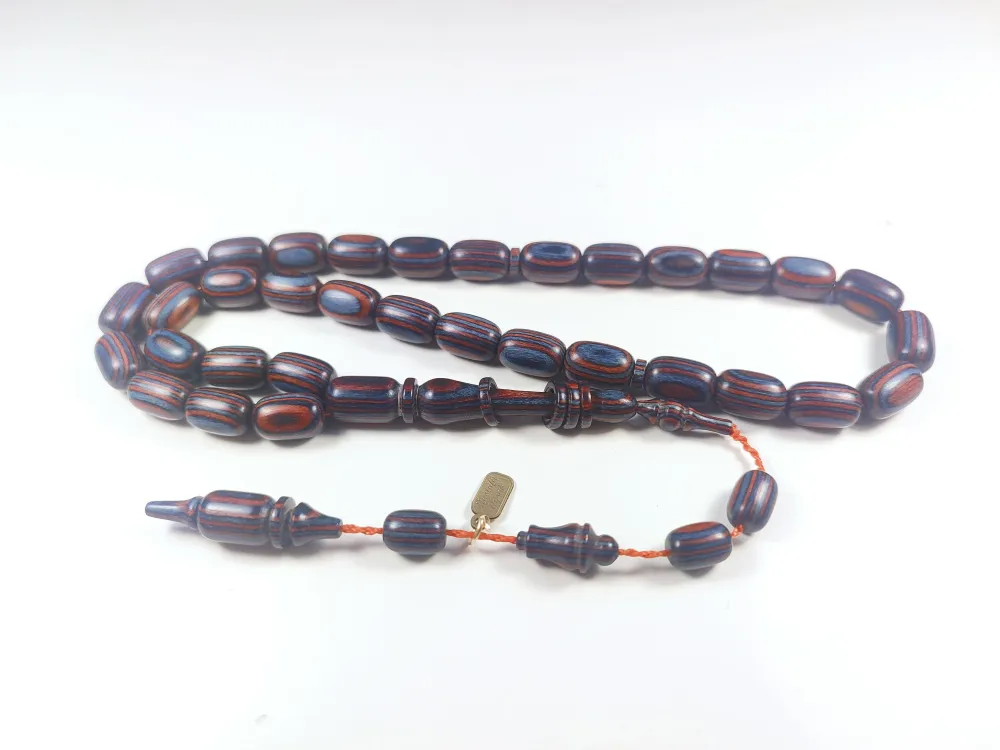 Hali̇l Hi̇lmi̇ Usta İşi̇ İmzalı Halkalı Nadi̇r Tür Nadi̇r Renk Doğal Kafur Ağacı küçük resim 3