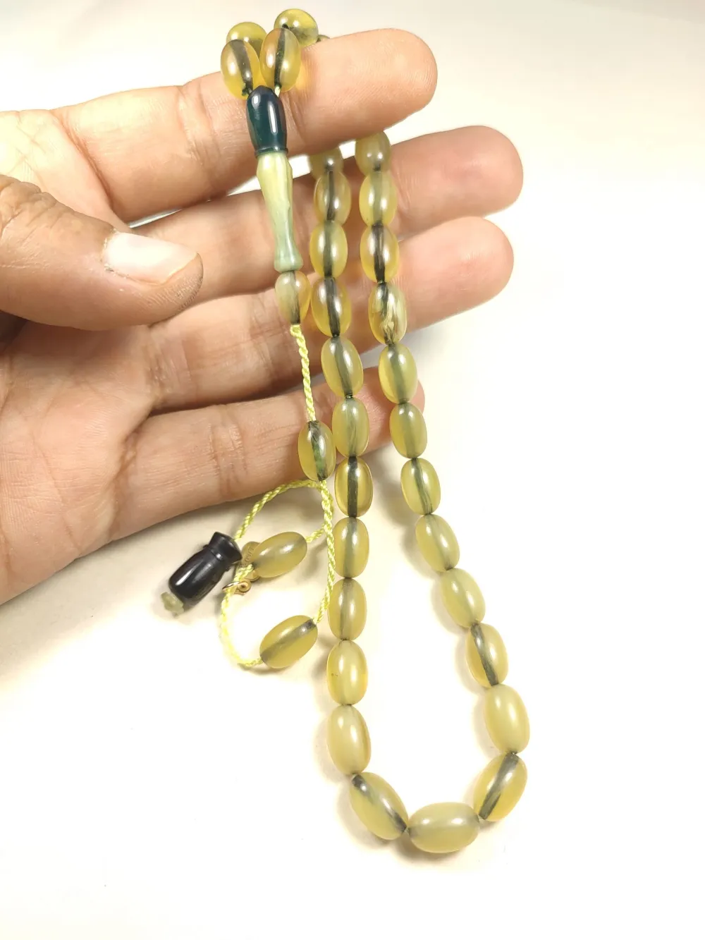 Mesut Elma Usta Eseri̇ İmzalı Kondüsyon Hari̇kası Sıkma Kehri̇bar küçük resim 4