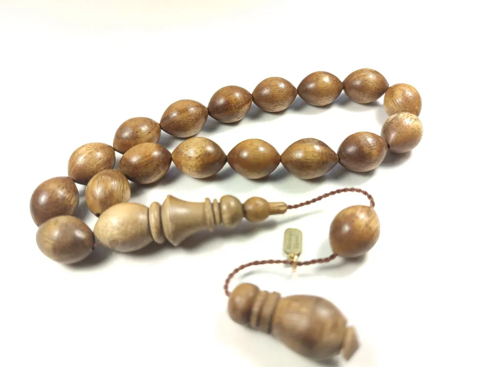 İskeçeli̇ Cemi̇l Usta İşi̇ İmzalı Maskot Afri̇ka Ovengol Ağacı küçük resim 2