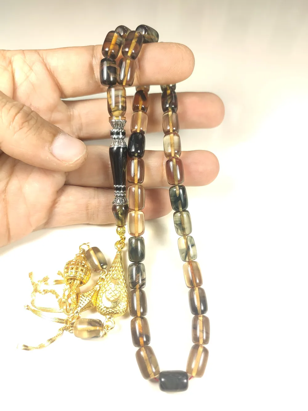 Şevket Alkan Usta Eseri̇ 925 Ayar Gümüş Nakkaş Objeden Katali̇n küçük resim 5