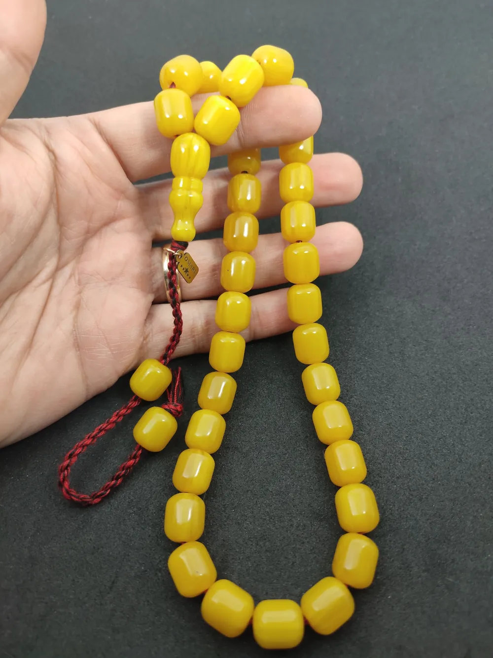 Osama Omari̇ İmzalı Eski̇ Usul Havşalı Horoz İmame 50 Yaşında Alman Faturan küçük resim 5