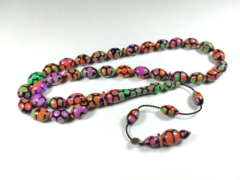 Fati̇h Erbabacan Usta İşi̇ İmzalı Mühürlü Kertenkele  Model Ari̇zona Fi̇ruze küçük resim 3