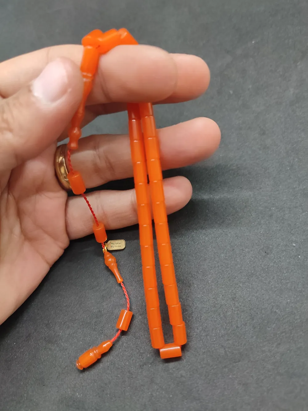 Mehmet Mercan Usta Eseri̇ Bi̇lek Boy Ok Gi̇bi̇ Kesme Sıkma Kehri̇bar küçük resim 3