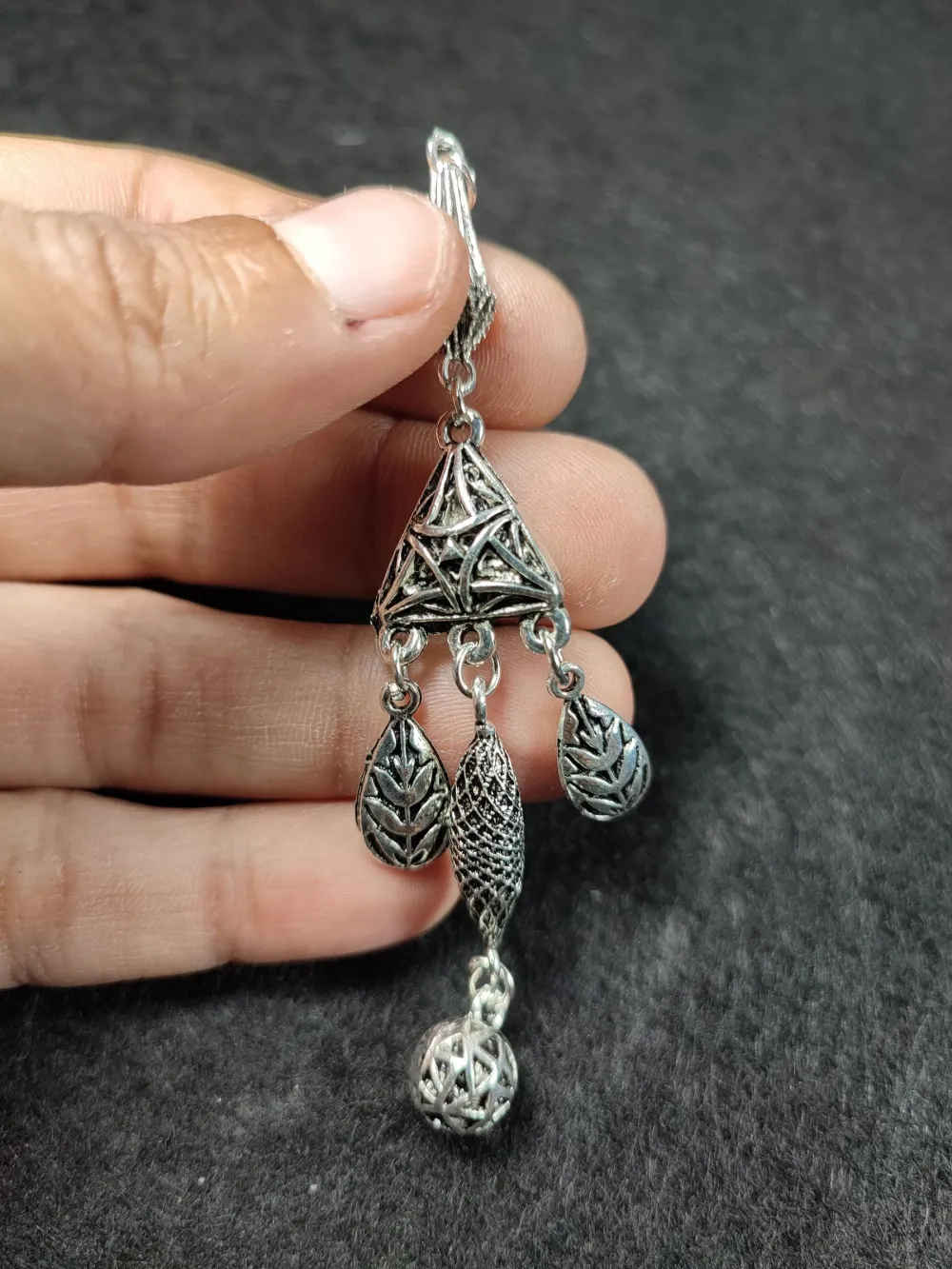 Alman Gümüş Tesbi̇h Püskülü küçük resim 2