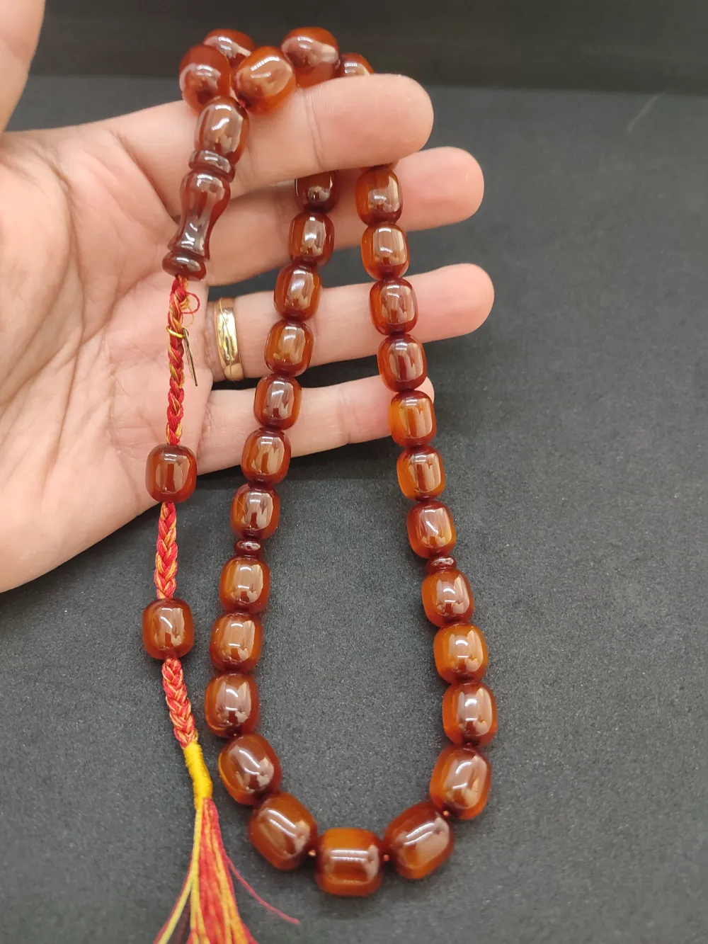 Osama Omari̇ İmzalı Eski̇ Usul Havşalı Horoz İmame 50 Yaşında Alman Faturan küçük resim 4