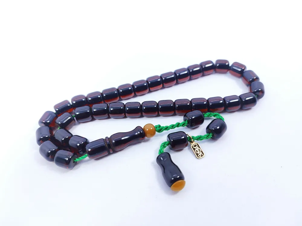 Muhammed Dabbas Usta Eseri̇ Osmanlı Torunu (Osmanlıya En Yakın) Sıkma Kehri̇bar küçük resim 3