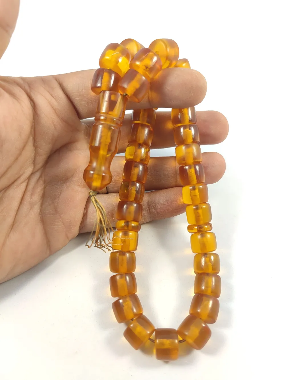 Başka Yerde Yok!!! Kelle Boy 48 Gr. Şeffaf Eski̇ İran Necef Baga küçük resim 4