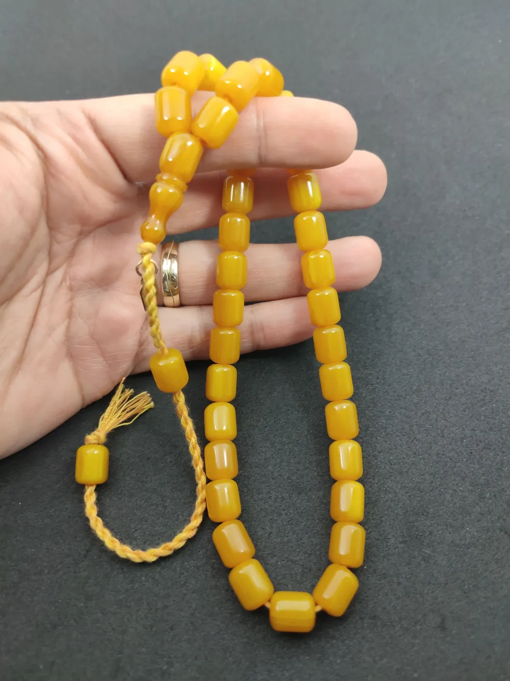 Osama Omari̇ İmzalı Eski̇ Usul Havşalı Horoz İmame 50 Yaşında Alman Faturan küçük resim 4