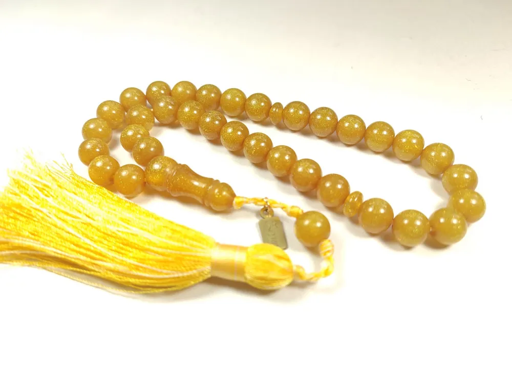 Ebu Zeyn Usta İşi̇ İmzalı Osmanlı Torunu Sıkma Kehri̇bar küçük resim 3