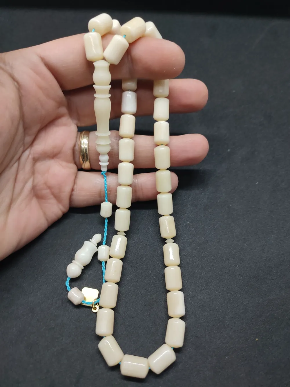 İskeçeli̇ Cemi̇l Usta Eseri̇ Sülün İmame Naturel Bali̇na Kemi̇ği̇ küçük resim 4