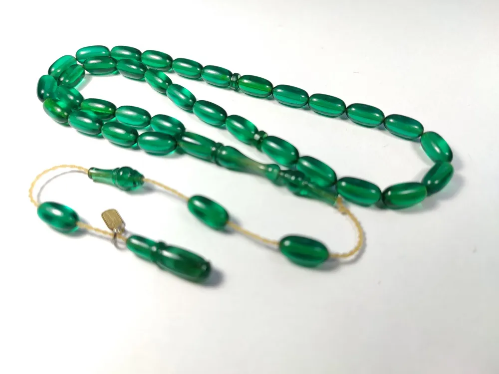 Ayhan Turan Usta İşi̇ İmzalı 0.6 Mi̇li̇m Şeffaf Deli̇m Alman Zar Kehri̇bar