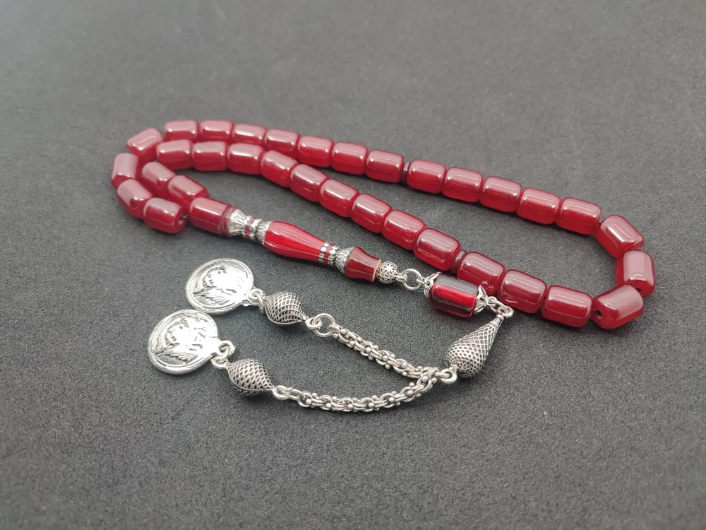 Zeyn Usta Eseri̇ 925 Ayar Gümüş Nakkaş  Alman Faturan küçük resim 2