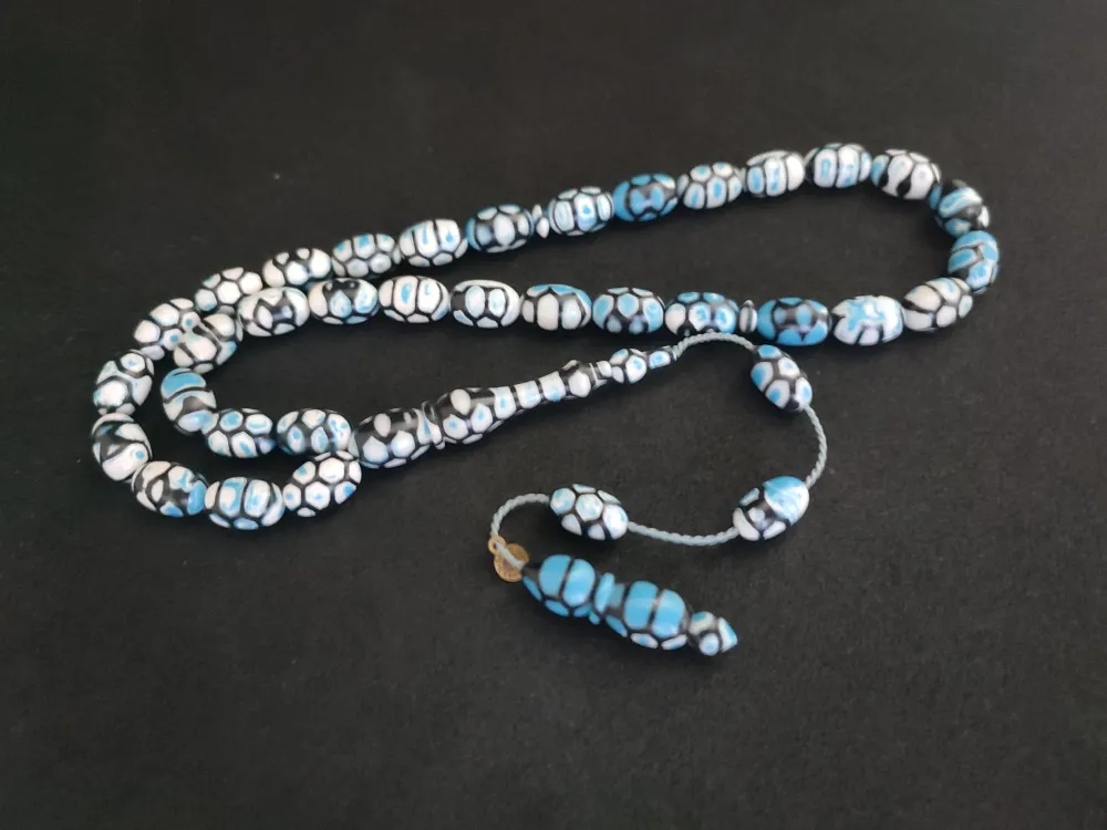 Fati̇h Erbabacan Usta İşi̇ İmzalı Mühürlü  Ari̇zona Fi̇ruze