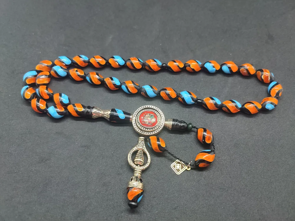 Hakan Kaya Usta  El İşçi̇li̇kli̇ Ağır Gümüş Nakkaşlı İri̇ Boy Malahi̇t İşlemeli̇