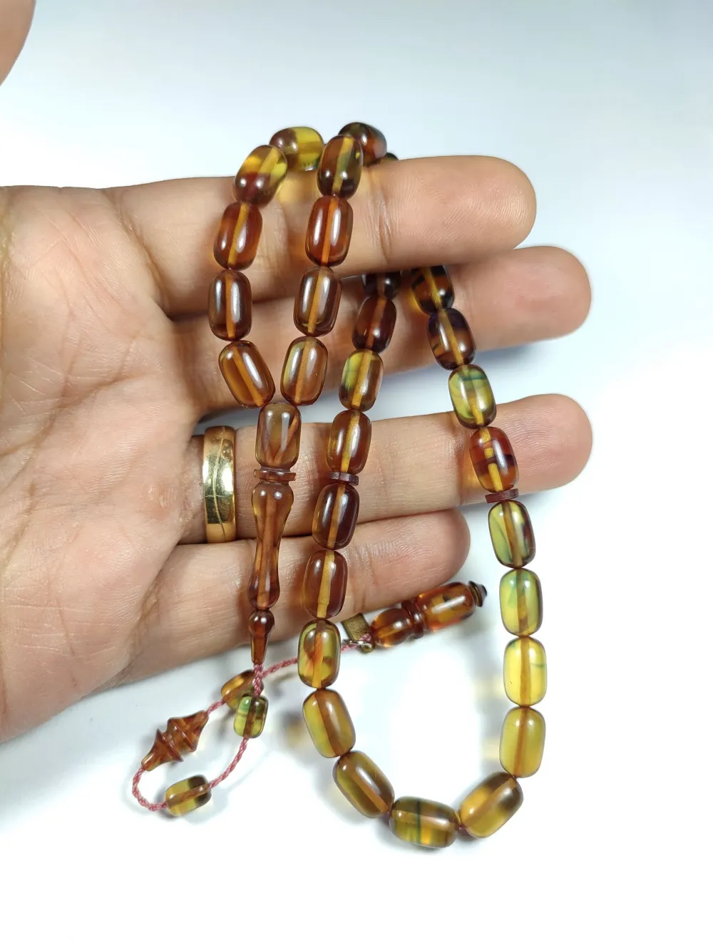 Ayhan Turan Usta İşi̇ İmzalı  Sıkma Kehri̇bar küçük resim 4