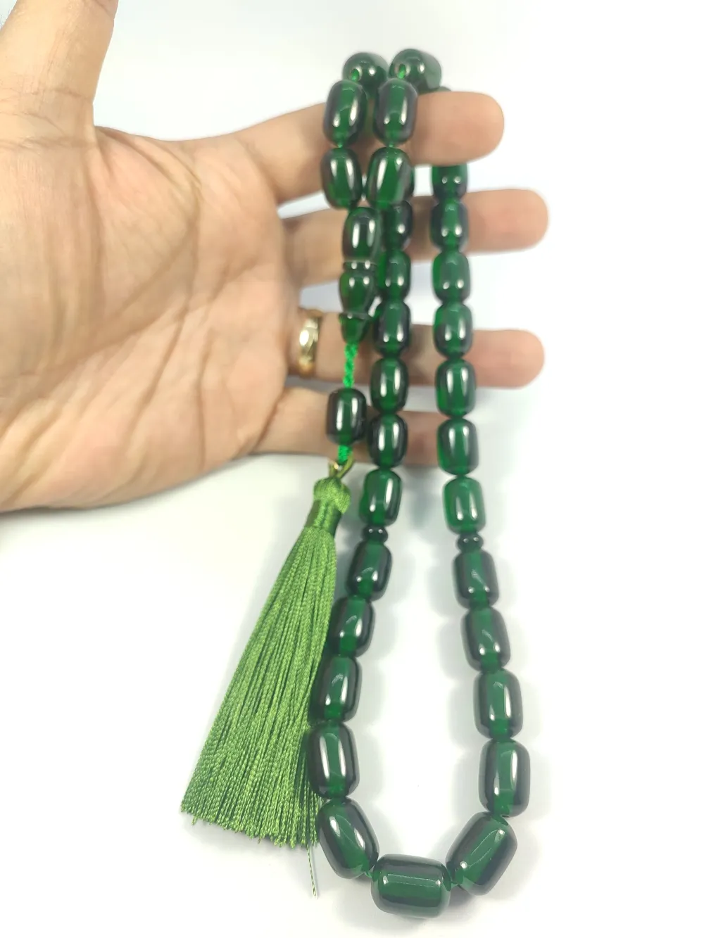 Ebu Zeyn Usta Eseri̇ İmzalı Dev Boy Eski̇ Usul Nakış Gi̇bi̇  Necef küçük resim 4