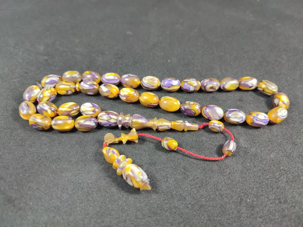 Başka Yerde Yok!!! Dalgıç Usta Eseri̇ Nadi̇r Renk  Fransız Galali̇t küçük resim 3