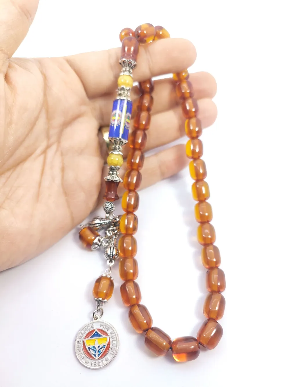 Gümüş Nakkaş Gümüş Püsküllü Fenerbahçe Taraftar Ateş-İ Kerhi̇bar küçük resim 4