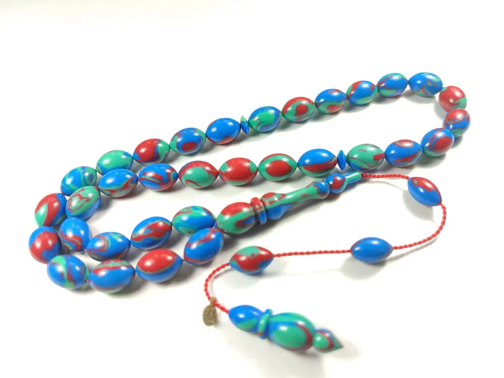 Fati̇h Erbabacan Usta İşi̇ İmzalı Mühürlü Kertenkele  Model Ari̇zona Fi̇ruze küçük resim 3