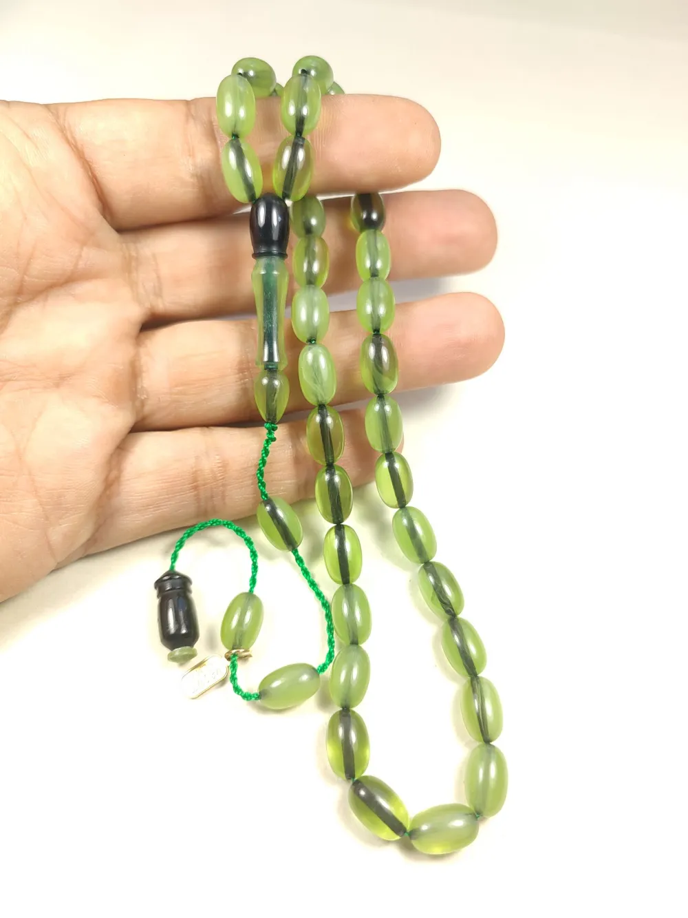 Mesut Elma Usta Eseri̇ İmzalı Kondüsyon Hari̇kası Sıkma Kehri̇bar küçük resim 5