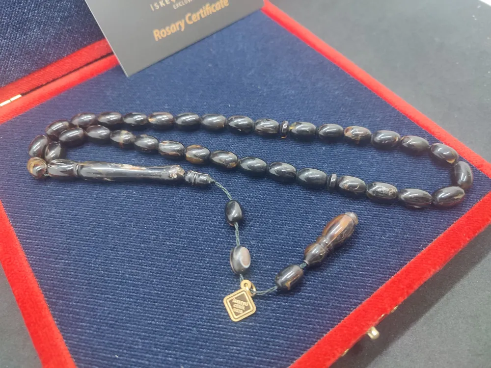 Hakan Kaya Usta Eseri̇ Vıp Kutulu 19.15 Gr. Yusur-İ (Si̇yah Mercan) küçük resim 3