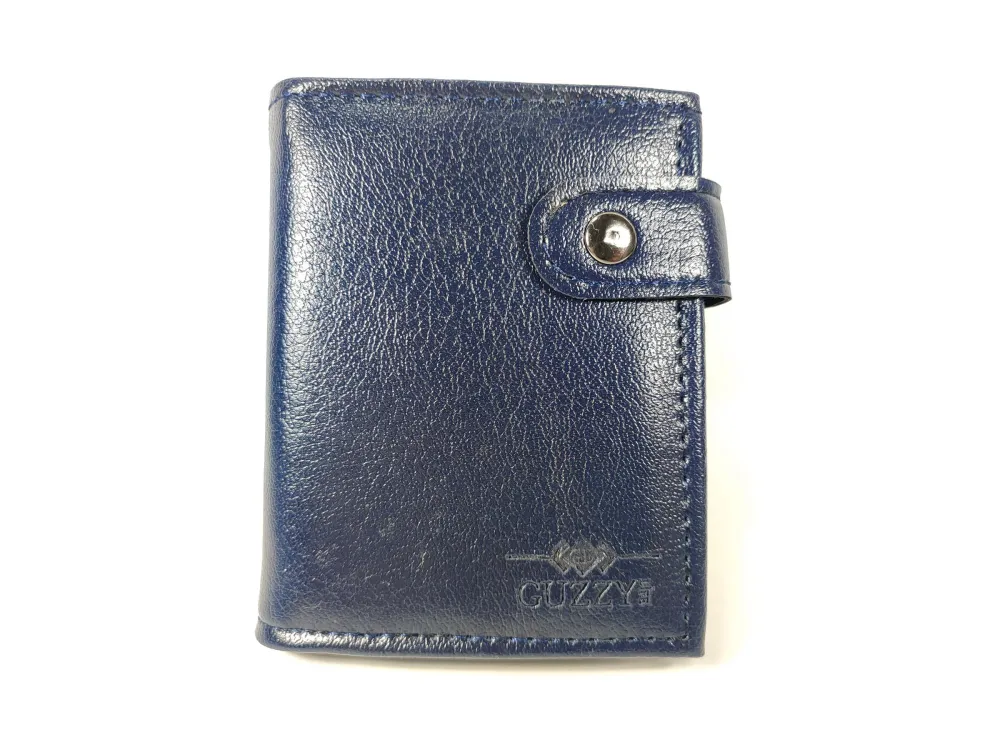 Hedi̇ye Kutulu Şık Deri̇ Cüzdan Kartlık Ve Kağıt Para Bölmeli̇