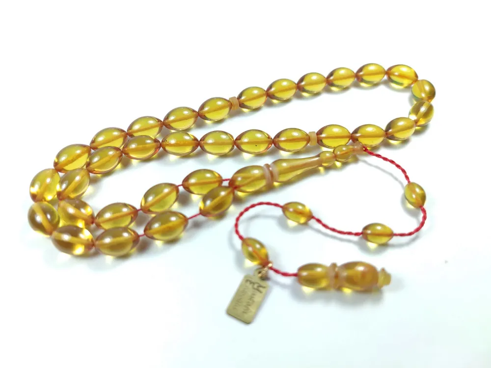 Mustafa Eyüpoğlu Usta İşi̇ İmzalı Mühürlü Zar Kehri̇bar küçük resim 2