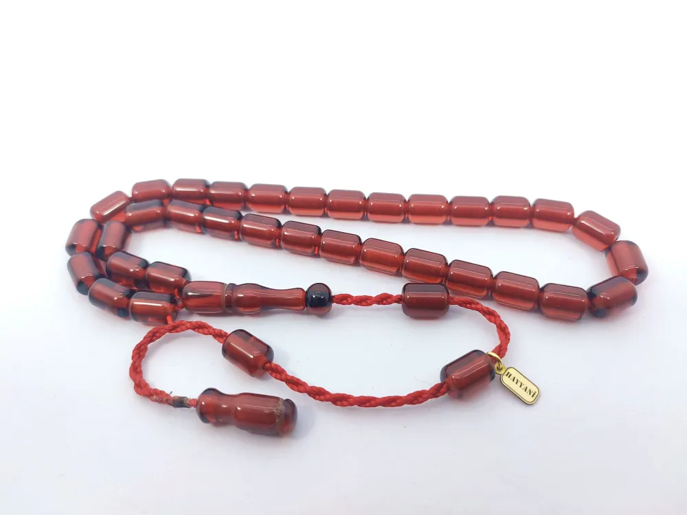 Hayyani̇ Usta Eseri̇ İmzalı Mühürlü Dönem Osmanlısı Ateş-İ Kehri̇bar küçük resim 2