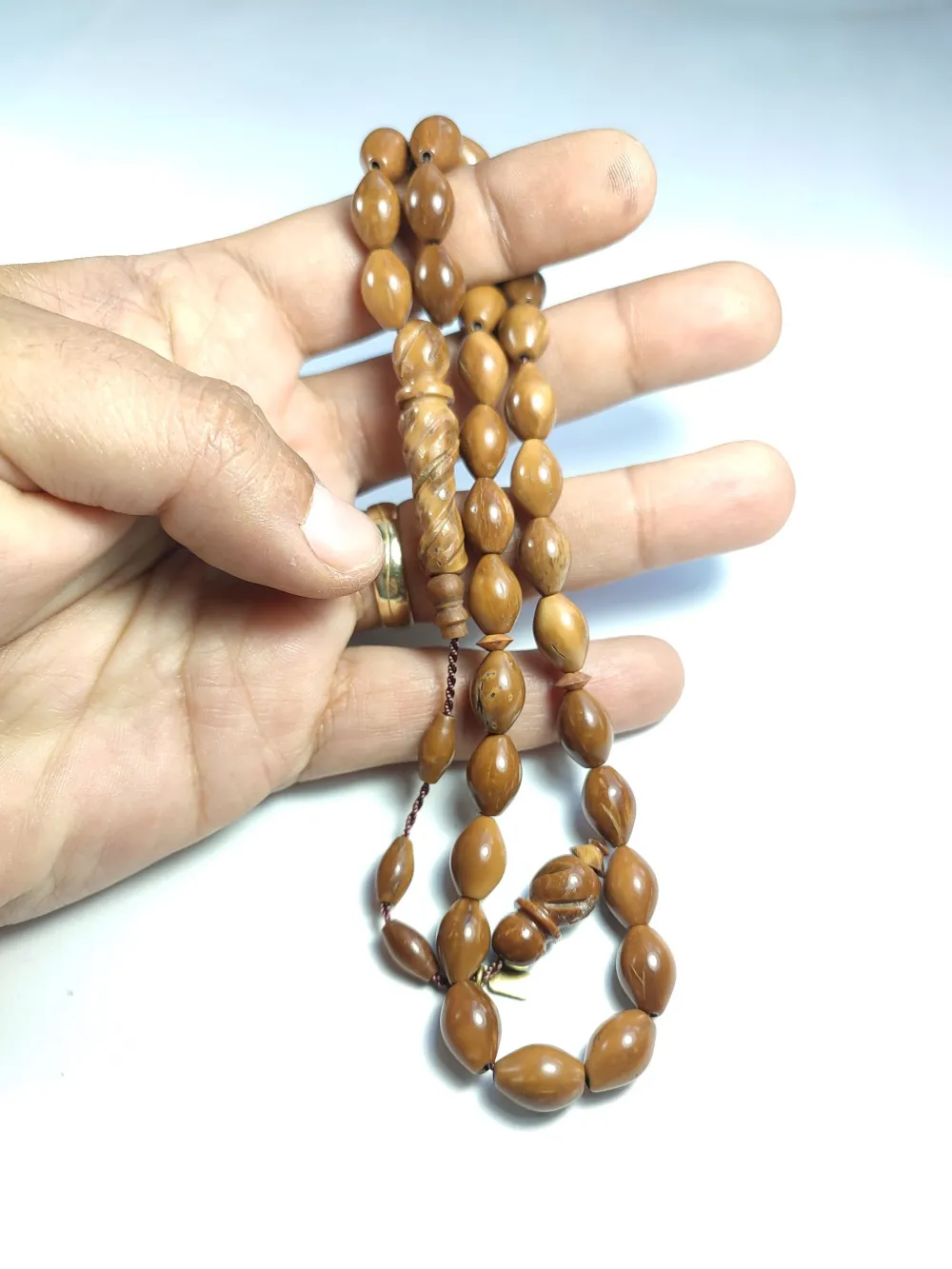 Hali̇l Hi̇lmi̇ Usta İşi̇ İmzalı Mevlevi̇ Model  Natural Kuka küçük resim 5