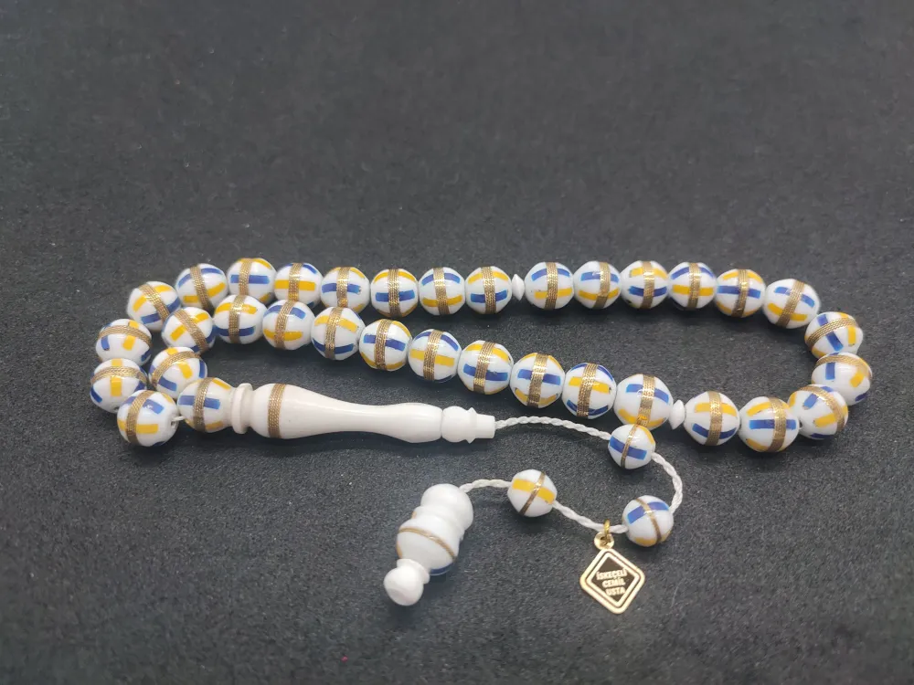 İskeçeli̇ Cemi̇l Usta Eseri̇ Gümüş Sarmal Ve Mi̇neli̇ Deve Kemi̇ği̇ küçük resim 2