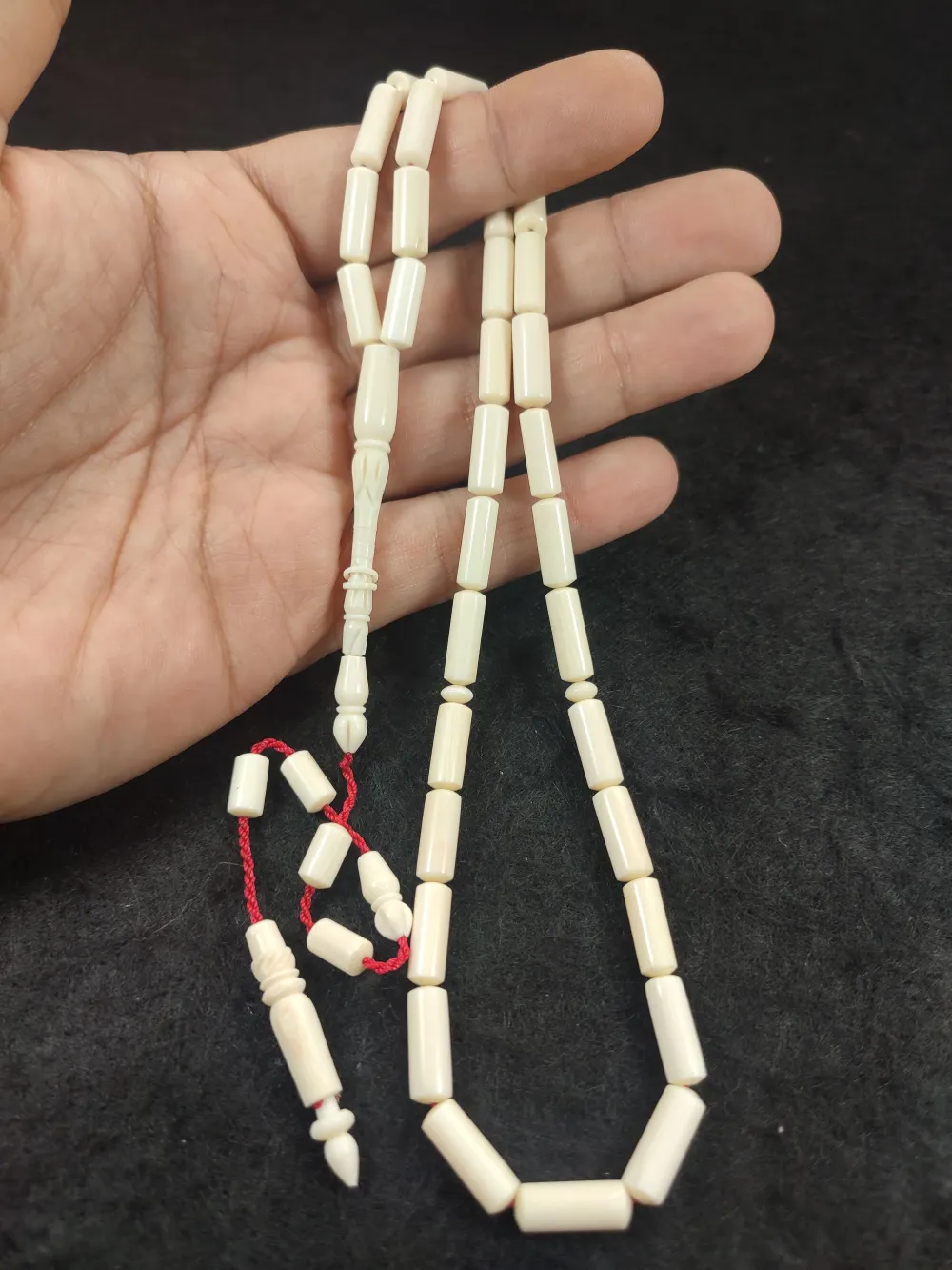 Şevket Alkan Usta Eseri̇ Halkalı Kalem Oyma Mevlevi̇ Model İmame 24.50 Gr Fi̇l Di̇şi̇ küçük resim 5