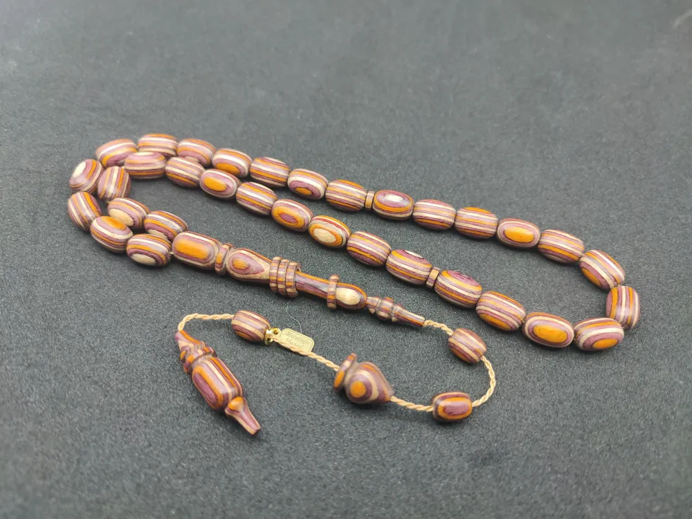 Hali̇l Hi̇lmi̇  Usta İşi̇ İmzalı Halkalı Nadi̇r Tür Nadi̇r Renk Doğal Kafur Ağacı küçük resim 3