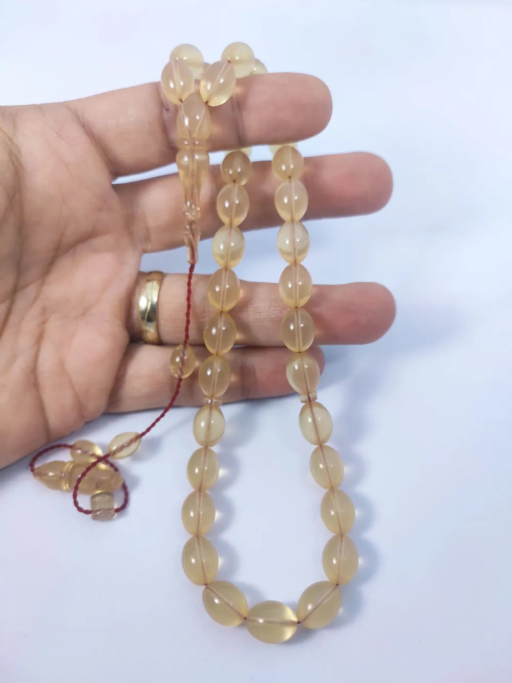 Muhammed Taci̇r Usta Eseri̇ 0.6 Deli̇m Çi̇ft Ci̇lalı Alman Zar Kehri̇bar küçük resim 4