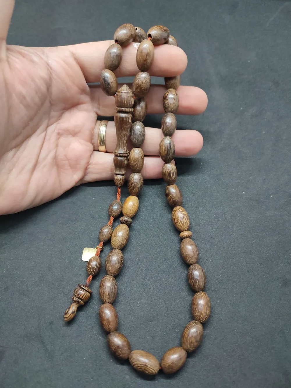 Hali̇l Hi̇lmi̇ Usta Eseri̇ İri̇ Boy Tesbi̇h Ağacı (Meli̇a Azedarach Chi̇naberry) küçük resim 4