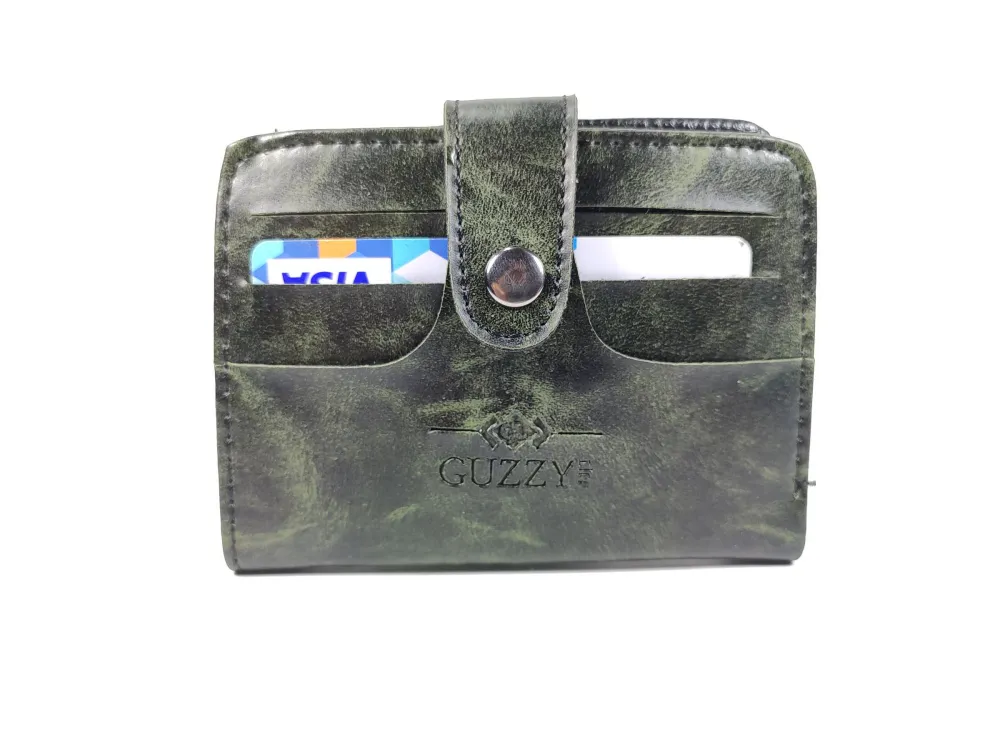 Hedi̇ye Kutulu Şık Deri̇ Cüzdan Kartlık Ve Kağıt Para Bölmeli̇