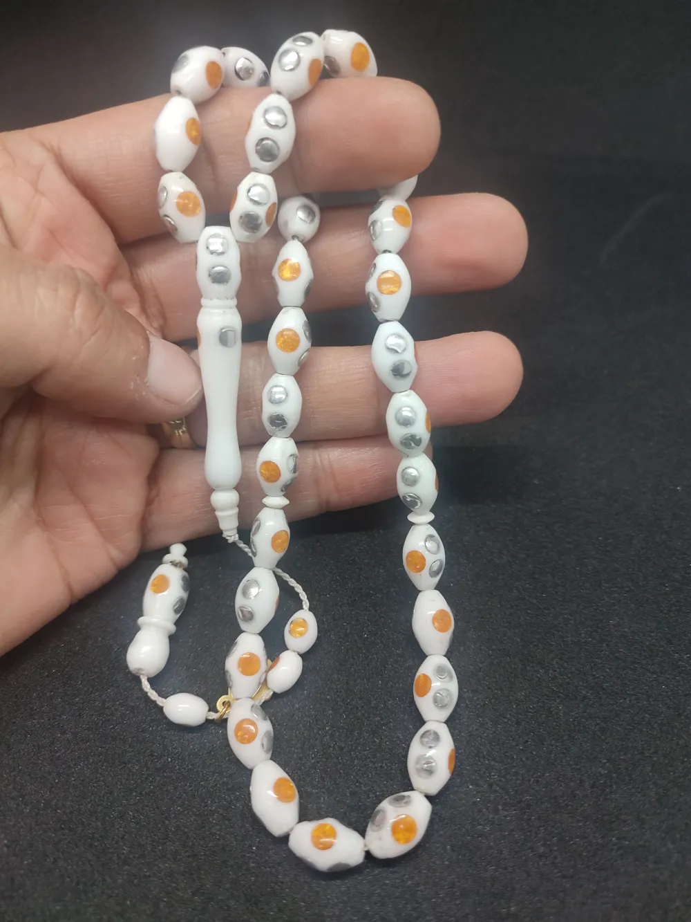 İskeçeli̇ Cemi̇l Usta Eseri̇ İşlemeli̇ Naturel Deve Kemi̇ği̇ küçük resim 4