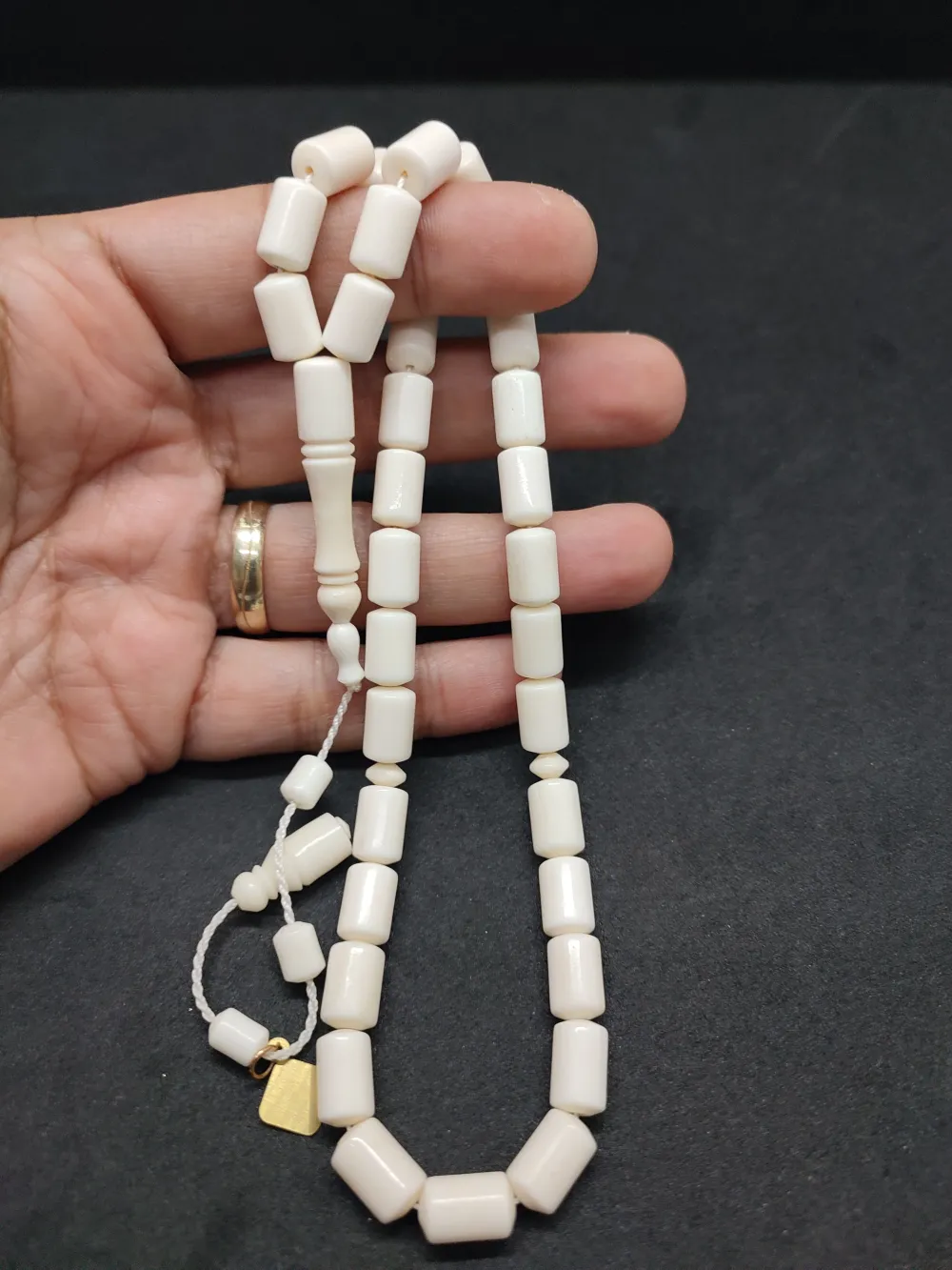 İskeçeli̇ Cemi̇l Usta Eseri̇ İskender Model Naturel Deve Kemi̇ği̇ küçük resim 4