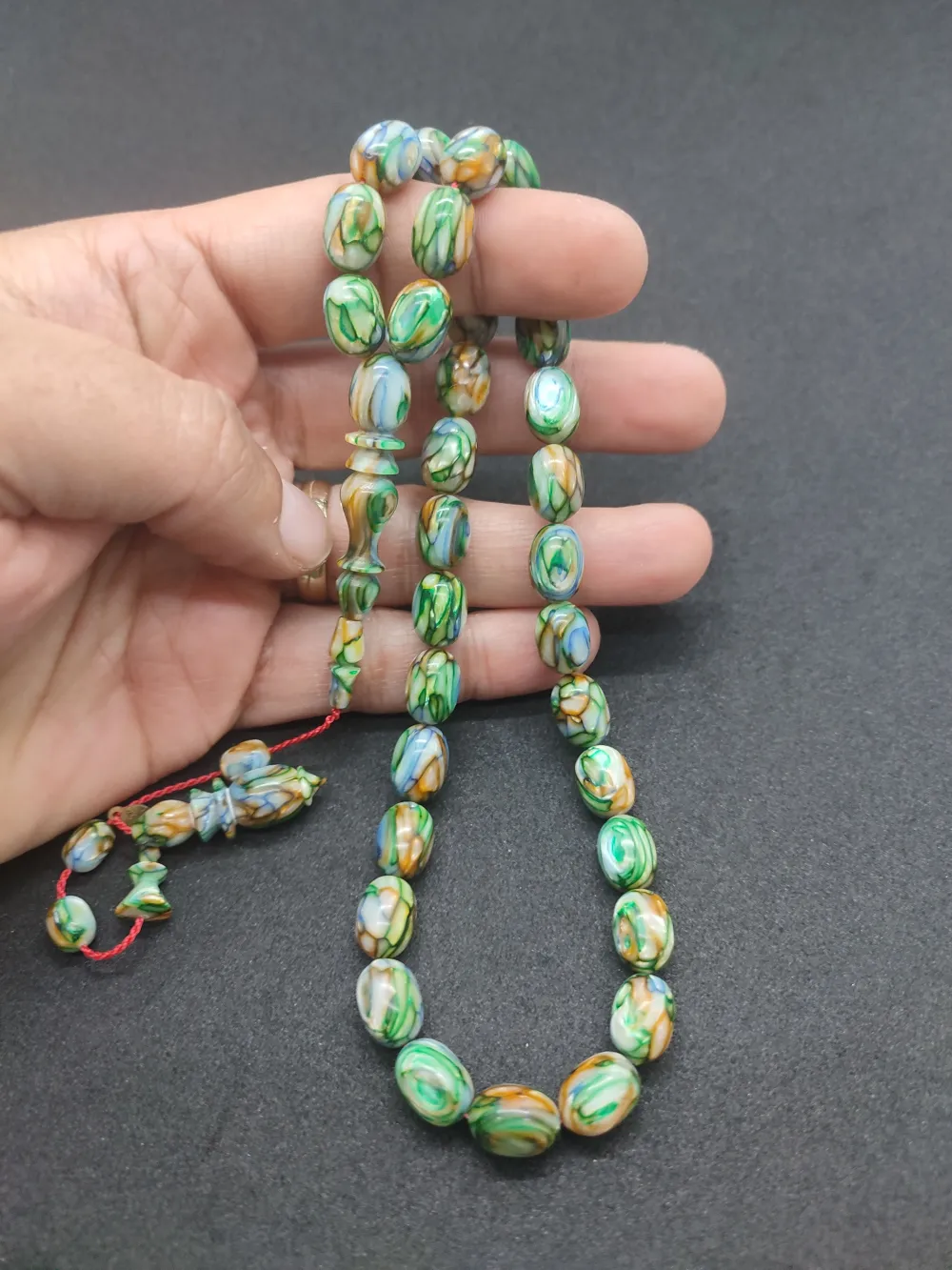 Başka Yerde Yok!!! Dalgıç Usta Eseri̇ Nadi̇r Renk  Fransız Galali̇t küçük resim 4