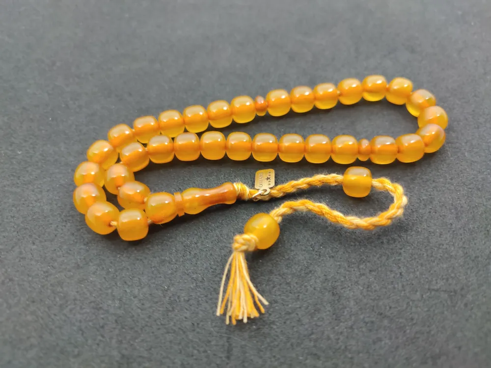 Osama Omari̇ İmzalı Eski̇ Usul Havşalı Horoz İmame 50 Yaşında Alman Faturan küçük resim 3